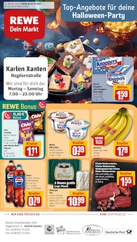 Aktueller REWE Prospekt für Xanten und Ungebung,  Seiten zum blättern REWE Prospekt Dein Markt mit  Seiten in Xanten und Umgebung