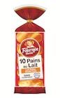 PAINS AU LAIT - LA FOURNEE DOREE en promo à 3,49 € chez Supermarchés Match PAINS AU LAIT - LA FOURNEE DOREE dans le catalogue Supermarchés Match