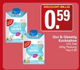 Kochsahne im Angebot bei WEZ in Bad Oeynhausen Kochsahne Angebote von Gut & Günstig bei WEZ Bad Oeynhausen für 0,59 €