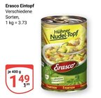Eintopf im Angebot bei GLOBUS in St. Ingbert Eintopf Angebote von Erasco bei GLOBUS St. Ingbert für 1,49 €