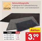 Schmutzfangmatte von DEKOR für 3,99 € bei Netto Marken-Discount im Angebot Schmutzfangmatte von DEKOR im aktuellen Netto Marken-Discount Prospekt