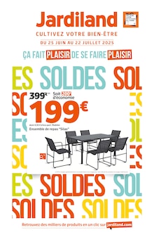 Prospectus Jardiland à Orvault, "ÇA FAIT PLAISIR DE SE FAIRE PLAISIR", 4 pages de promos valables du 25/06/2025 au 22/07/2025