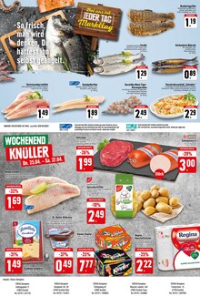 Fisch im EDEKA Prospekt "Aktuelle Angebote" mit 8 Seiten (Krefeld)