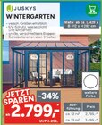 Wintergarten im Angebot bei Marktkauf in Schweinfurt Wintergarten Angebote von Juskys bei Marktkauf Schweinfurt für 2.799,00 €