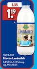 Frische Landmilch bei ALDI SÜD im Herzogenaurach Prospekt für 1,19 €