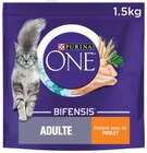 Croquettes pour chat adulte au poulet - PURINA ONE - Intermarché Express à Argenteuil Croquettes pour chat adulte au poulet - PURINA ONE en promo chez Intermarché Express Argenteuil à 2,62 €