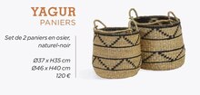 Yagur paniers - Crozatier à Créteil Yagur paniers en promo chez Crozatier Créteil à 120,00 €