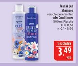 Shampoo im Angebot bei Marktkauf in Bautzen Shampoo Angebote von Jean & Len bei Marktkauf Bautzen für 3,49 €