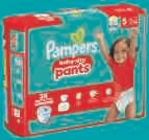 Culottes geant - PAMPERS en promo chez Super U Montpellier à 2,99 €