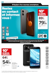 Smartphone Angebote im Prospekt "LES BEAUX JOURS CONNECTÉS À VOS ENVIES !" von Carrefour Market Smartphone Angebote im Prospekt "LES BEAUX JOURS CONNECTÉS À VOS ENVIES !" von Carrefour Market auf Seite 14