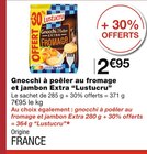 Gnocchi à poêler au fromage et jambon Extra - Lustucru en promo chez Monoprix Gnocchi à poêler au fromage et jambon Extra - Lustucru dans le catalogue Monoprix