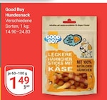 Hundesnack im Angebot bei GLOBUS in Duisburg Hundesnack Angebote von Good Boy bei GLOBUS Duisburg für 1,49 €