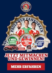 Paulaner Supermarkt Prospekt der aktuellen Woche mit 1 Seite, gültig von 23.06.2026 bis 06.07.2026, in Lampertheim und Umgebung Aktueller Paulaner Supermarkt Prospekt in Lampertheim und Umgebung, "Jetzt mitmachen und gewinnen!" mit 1 Seite, 23.06.2026 - 06.07.2026