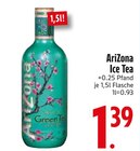 Ice im EDEKA Prospekt Ice Tea von AriZona im aktuellen EDEKA Prospekt für 1,39 €