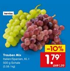 Trauben Mix im Angebot bei Netto Marken-Discount in Heilbronn Trauben Mix Angebote bei Netto Marken-Discount Heilbronn für 1,79 €