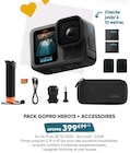 Pack gopro hero13 + accessoires - Fnac à Saint-Denis Pack gopro hero13 + accessoires en promo chez Fnac Saint-Denis à 399,99 €