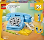LEGO® Creator 3-en-1 31174 Le téléphone rétro - LEGO CREATOR - Fnac LEGO® Creator 3-en-1 31174 Le téléphone rétro - LEGO CREATOR à 26,99 € dans le catalogue Fnac