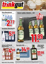 Aktueller Trinkgut Getränkemärkte Prospekt für Neu-Bamberg: Aktuelle Angebote mit 8} Seiten, 27.05.2024 - 01.06.2024