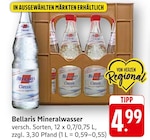 Mineralwasser Angebote von Bellaris bei E center Pirmasens für 4,99 €