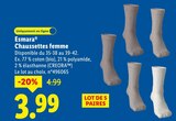 Chaussettes femme - Esmara en promo chez Lidl Saint-Nazaire à 3,99 €