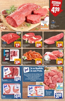 Rinderfilet im REWE Prospekt "Dein Markt" mit 32 Seiten (Bielefeld)