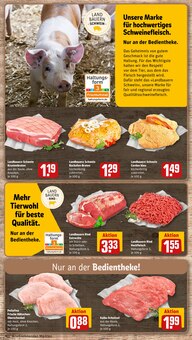 Rindfleisch im REWE Prospekt "Dein Markt" mit 32 Seiten (Heilbronn)