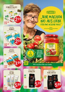 Feinkostlebensmittel im Erdkorn Biomarkt Prospekt "Unsere Bio - Angebote" mit 6 Seiten (Hamburg)