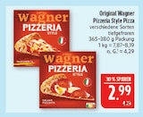 Pizzeria Style Pizza im Angebot bei Marktkauf in Coburg Pizzeria Style Pizza Angebote von Original Wagner bei Marktkauf Coburg für 2,99 €