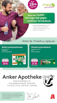 Aktueller mea - meine apotheke Prospekt "Unsere September-Angebote" für Kiel Aktueller mea - meine apotheke Prospekt für Kiel mit Seiten