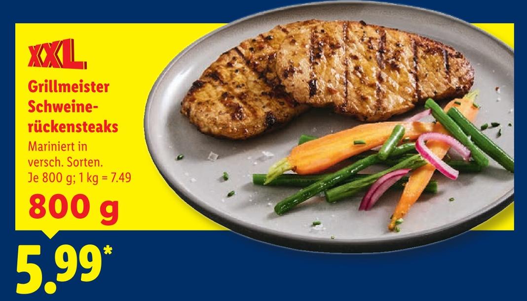 Schweinerückensteaks