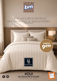 Catalogue Meubles & Décoration de B&M à Montpellier Prospectus B&M à Montpellier, "L'ÉLÉGANCE DIGNE DES PLUS GRANDS HÔTELS AU MEILLEUR PRIX !", 10 pages, 02/09/2026 - 15/09/2026