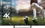 TV LED 43" / 108 cm 
QILIVE Q43UG251B - QILIVE à 249,99 € dans le catalogue Auchan Hypermarché