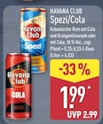 Spezi Angebote von Havana Club bei ALDI Nord Hameln für 1,99 €