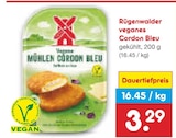 Veganes Cordon Bleu von Rügenwalder im aktuellen Netto Marken-Discount Prospekt