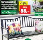 Gartenbank 2 in 1 bei Thomas Philipps im Schöppingen Prospekt für 88,00 €