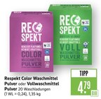 Color Waschmittel Pulver Angebote von Respekt bei Marktkauf Schwäbisch Gmünd für 4,79 €