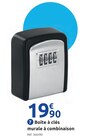 Boîte à clés murale à combinaison en promo chez Mr.Bricolage Plaisir à 19,90 €