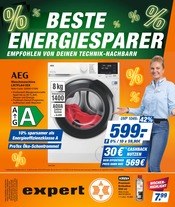 Aktueller expert Prospekt mit Kaffeevollautomat, "BESTE ENERGIESPARER EMPFOHLEN VON DEINEN TECHNIK-NACHBARN", Seite 1