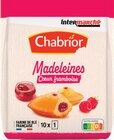 Madeleines Coeur Framboise - Chabrior en promo chez Intermarché Hyper Madeleines Coeur Framboise - Chabrior dans le catalogue Intermarché Hyper