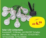 Solar-LED-Lichterkette Angebote bei ROLLER Erfurt für 4,99 €