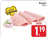 Bierwurst Angebote bei E center Jena für 1,19 €