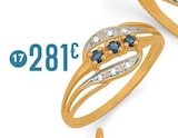 E.Leclerc Schweighouse-Thann - Promo bague saphirs et diamants Promo bague saphirs et diamants à 281,00 € dans le catalogue E.Leclerc à Schweighouse-Thann