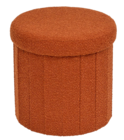 Pouf pliant Fink en promo chez Maxi Bazar Colombes à 12,99 €