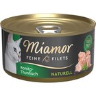 Zookauf Nienburg - Miamor Feine Filets Naturelle Bonito-Thunfisch 80g Angebot im Prospekt Miamor Feine Filets Naturelle Bonito-Thunfisch 80g bei Zookauf im Nienburg Prospekt für 0,99 €