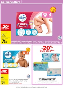 Promo Bébé dans le catalogue Carrefour du moment à la page 44