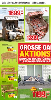 Strandkorb im aktuellen Dekor-Markt Prospekt (Bochum) Strandkorb im Dekor-Markt Prospekt "IHRE EXPERTEN FĂśR SCHĂ–NES WOHNEN IN GLADBECK" mit 10 Seiten (Bochum)