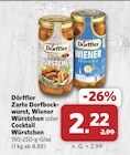 Zarte Dorfbockwurst im Angebot bei combi in Hannover Zarte Dorfbockwurst Angebote von Dörffler bei combi Hannover für 2,22 €