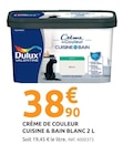 Promo Crème de couleur cuisine & bain blanc à 38,90 € dans le catalogue Mr.Bricolage à Gisors