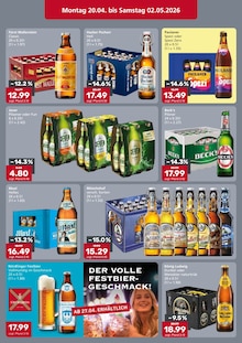 Jever im Getränke König Prospekt "DIE GETRÄNKEKÖNNER" mit 4 Seiten (Augsburg)