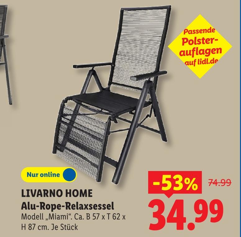 Alu-Rope-Relaxsessel